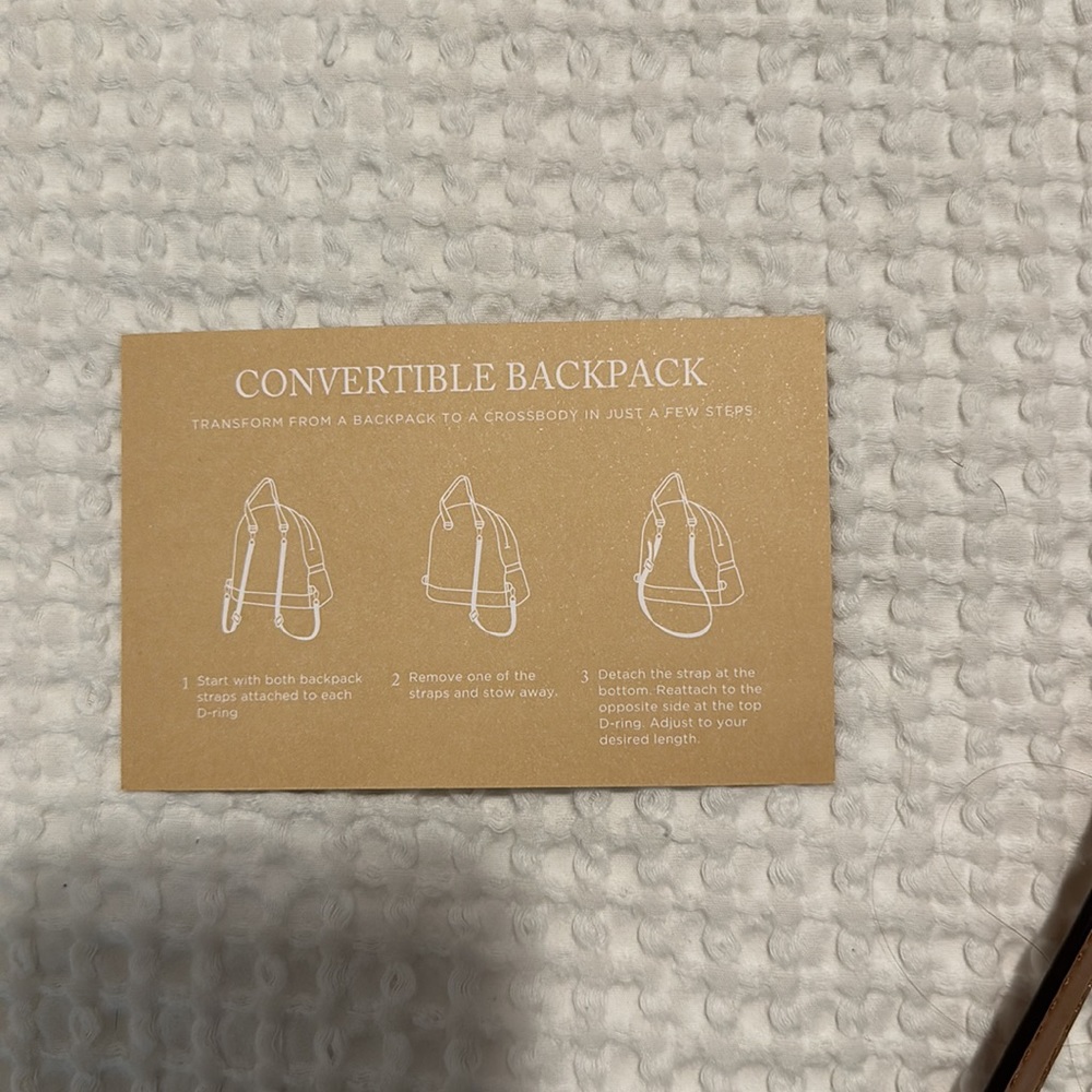 Rhea Mini Logo Backpack - Picture 4 of 8